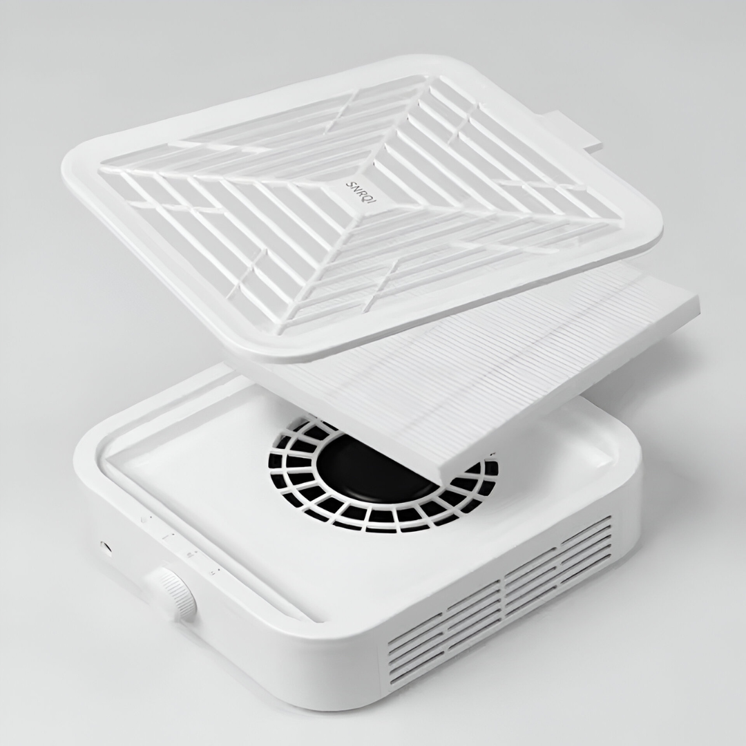 Colector de polvo de uñas, Recargable con Filtro Reutilizable