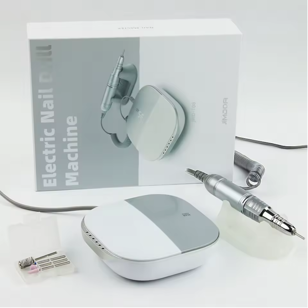 Taladro de Uñas Profesional 35000RPM, Lima de uñas Recargable Portátil